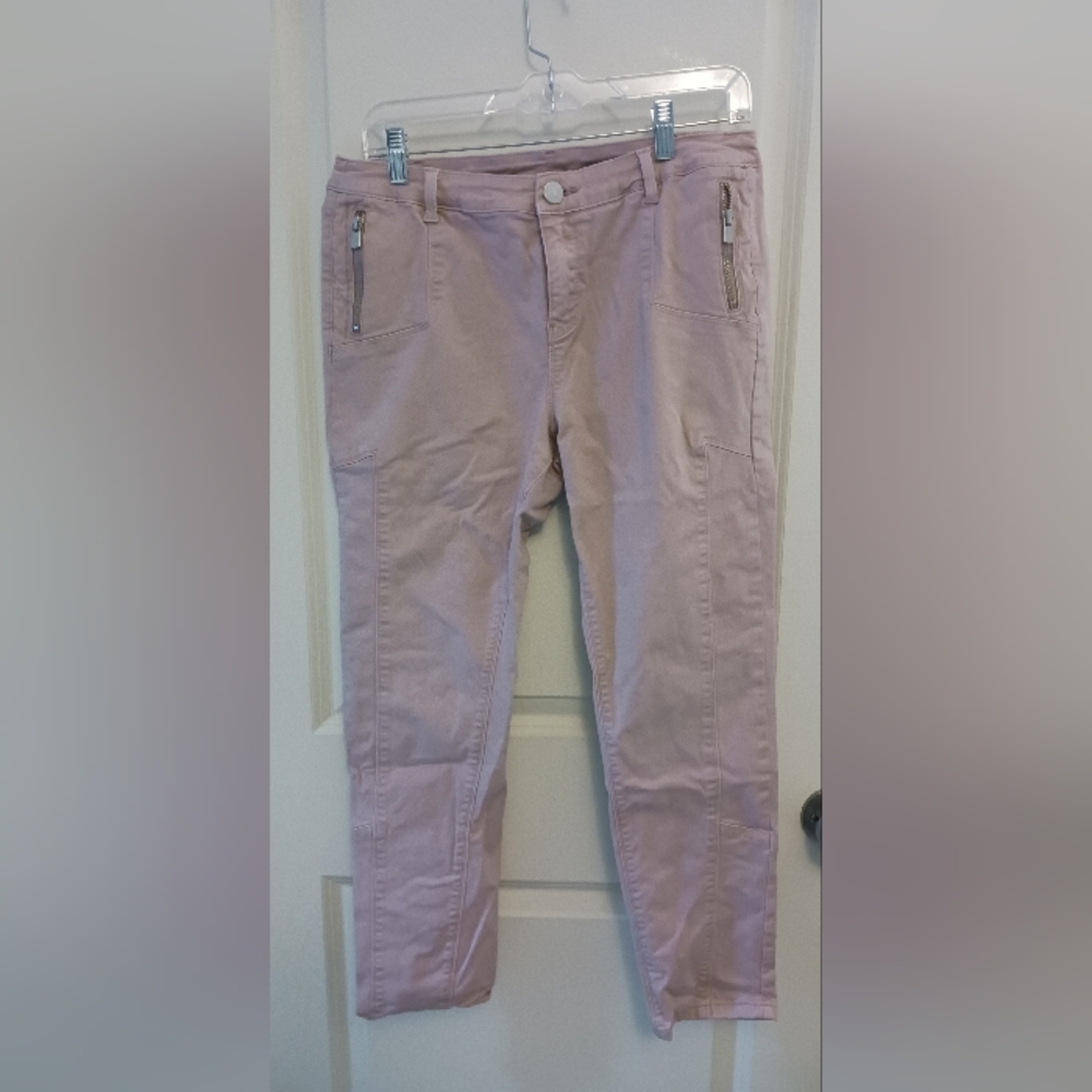 soft surroundings rose color jeans size 8